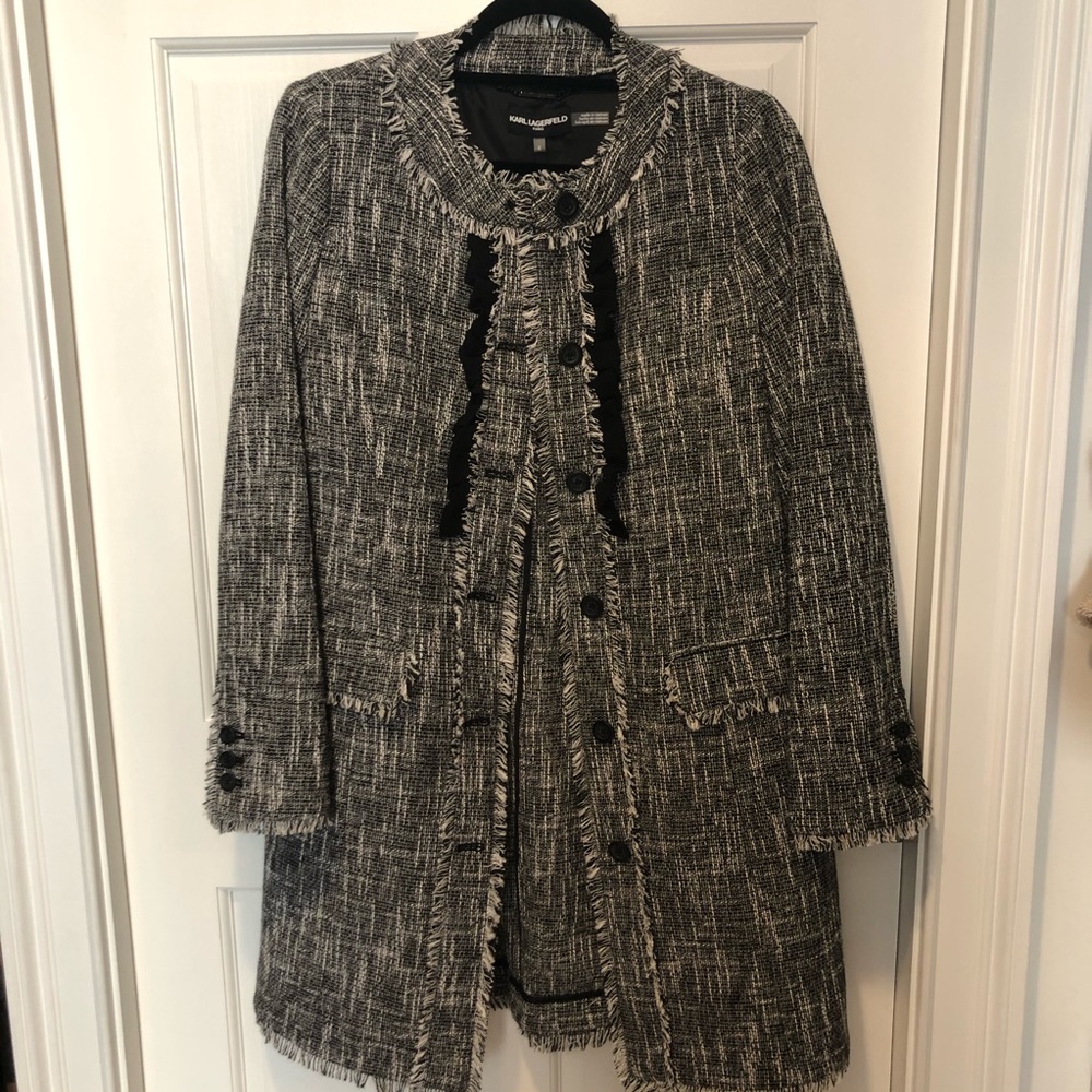 NWT Karl Lagerfeld Jacket Sz 8